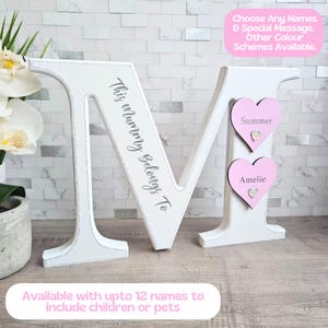Mummy Sign, Mum Sign, Mum Plaque Decorative Letter, Mummy Presents, Unique Birthday Gift For Mom From Daughter, Mummy Birthday Present For