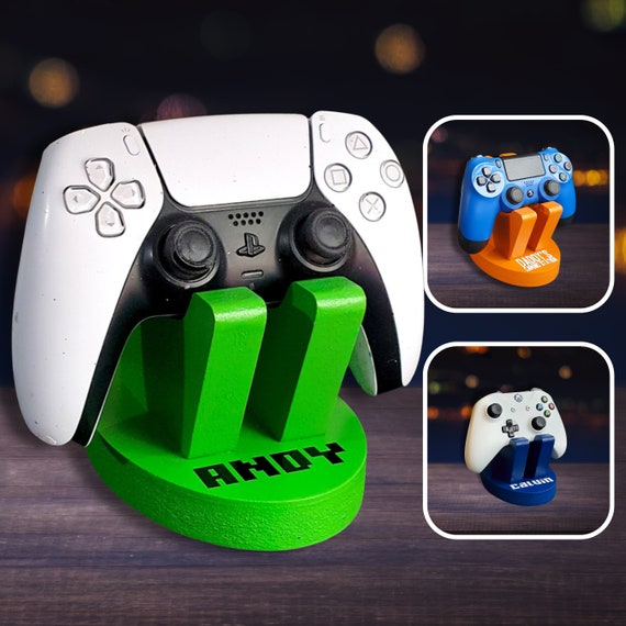 Wood Controller Holder, Gaming Desk Accessories, Personalised Controller  Stand, Boyfriend Birthday Gift for Gamer Boy Gifts, Gamer Valentine 