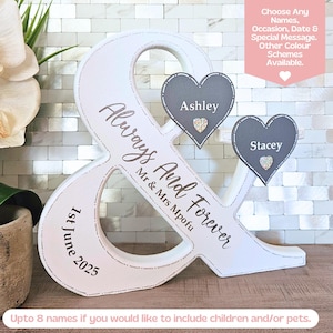 Established Sign For Wedding Gift For Son And Daughter In Law, Romantic Gifts For Him, Newlywed Gift For Couple, Mr And Mrs Sign, Decorative
