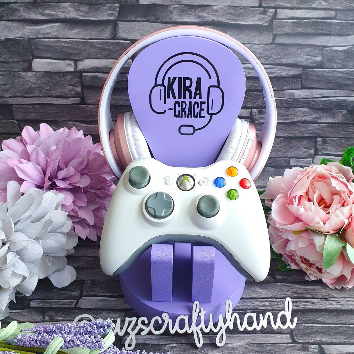 Gaming Station Gaming Gifts For Her Gamer Girl Accessories Etsy