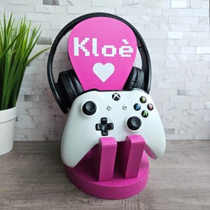 Multi Controller Storage, Headset Controller Stand, Headphone Controller Holder, Gaming Desk Organizer, Gaming Present, Gaming Birthday Gift image 19