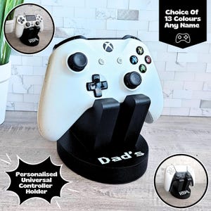 Cool Controller Holder, Game Controller Stand, Gaming Desk Accessories, Controller Storage, 18th Birthday Gifts For Boys, Nerdy Boyfriend image 20