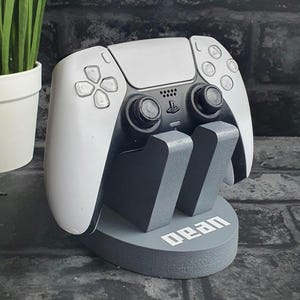 Cool Controller Holder, Game Controller Stand, Gaming Desk Accessories, Controller Storage, 18th Birthday Gifts For Boys, Nerdy Boyfriend image 13