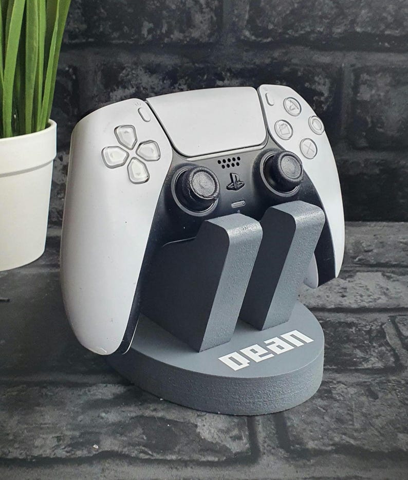 Cool Controller Holder, Game Controller Stand, Gaming Desk Accessories, Controller Storage, 18th Birthday Gifts For Boys, Nerdy Boyfriend image 13