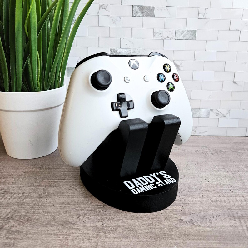 Cool Controller Holder, Game Controller Stand, Gaming Desk Accessories, Controller Storage, 18th Birthday Gifts For Boys, Nerdy Boyfriend image 9