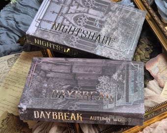 Nightshade and Daybreak bundle by Autumn Woods Book Rebind With Painted Edges Option