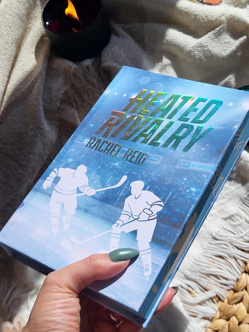 Heated Rivalry Sprayed Edges Heated Rivalry by Rachel Reid Book Rebind With Sprayed Edges Option - Etsy