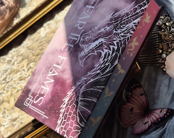 Fear The Flames by Olivia Rose Darling Book Rebind With Painted Edges Option