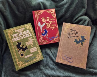 Fourth Wing, Iron Flame and Onyx Storm by Rebecca Yarros - Empyrean Series Full Series - Book Set Rebind With Sprayed Edges Option