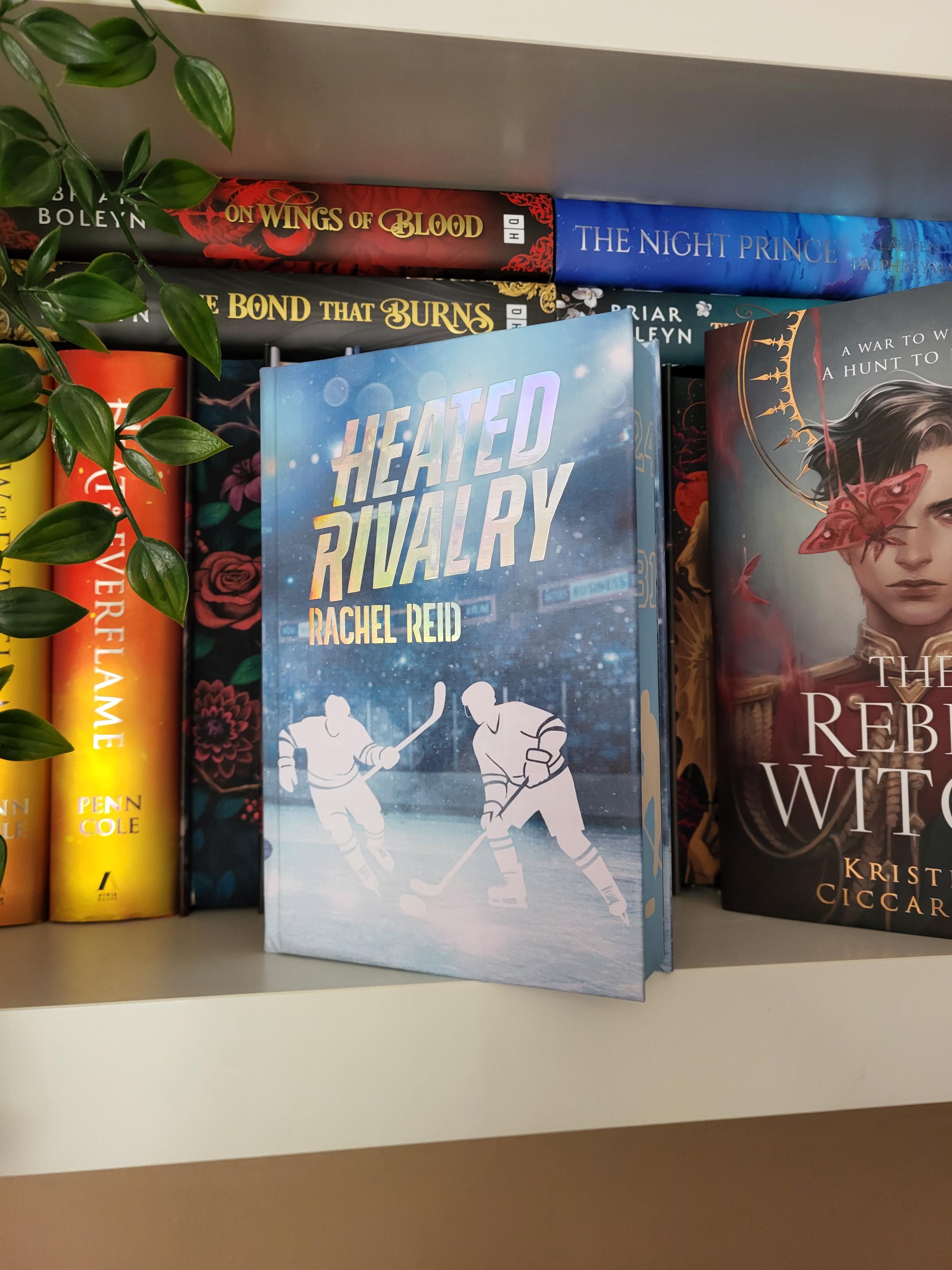 Heated Rivalry Sprayed Edges Heated Rivalry by Rachel Reid Book Rebind With Sprayed Edges Option - Etsy