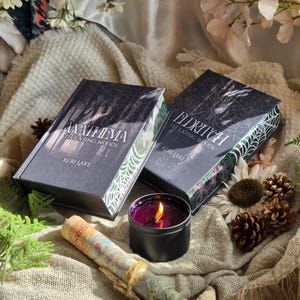 Anathema and Eldritch - The Eating Woods - by Keri Lake Rebind Book Set With Sprayed Edges Option