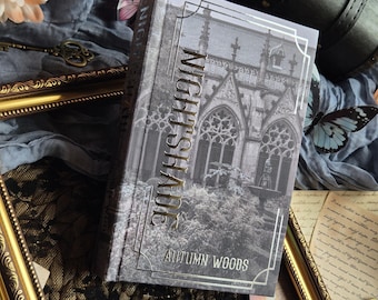 Nightshade by Autumn Woods Book Rebind With Painted Edges Option