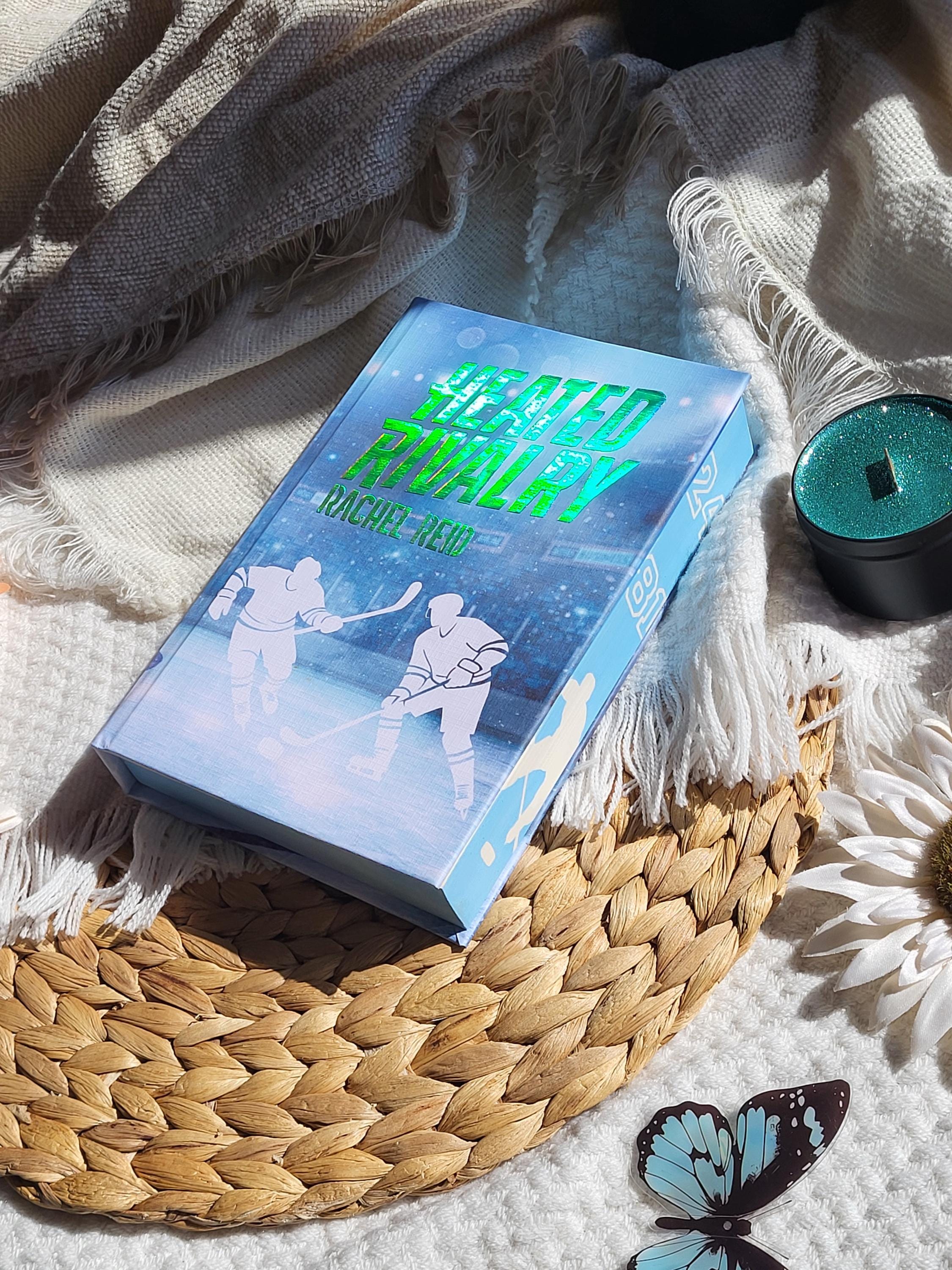 Heated Rivalry Sprayed Edges Heated Rivalry by Rachel Reid Book Rebind With Sprayed Edges Option - Etsy