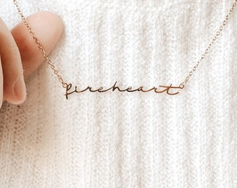 Aelin Fireheart 18K Gold Plated Necklace Throne of Glass