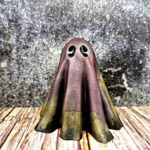 Adopt a Ghost -  Burgundy Banshee Collectible Ornamental Ghost Figurine | Gothic Decor | Unique Gift | Spooky Cute Collectible