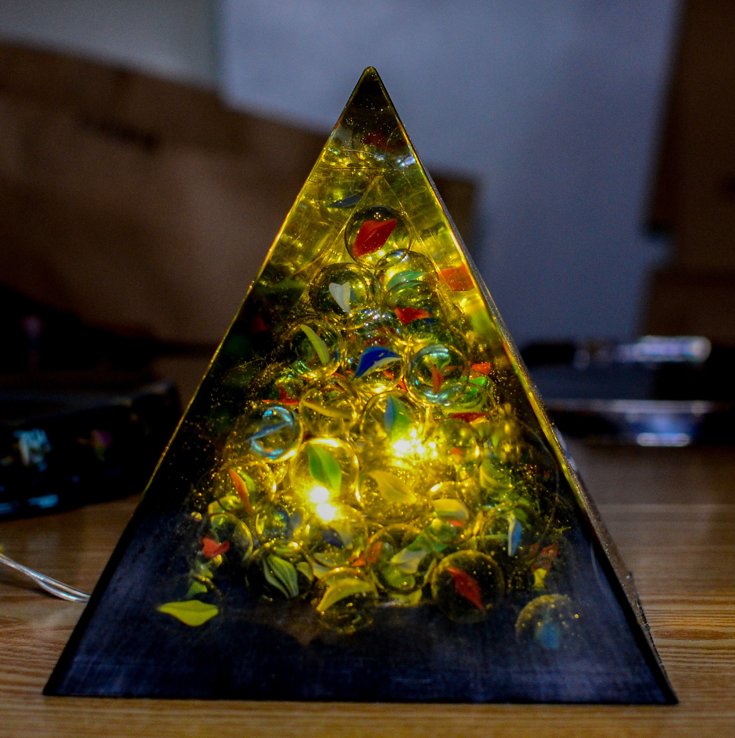 Pyramid Resin Mold, Epoxy Resin Mold for Jewelry/ Petite to Large