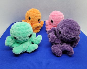 Octopus Toy, Handmade Crochet Octo