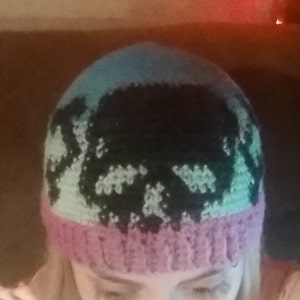 Modèle de bonnet de crâne au crochet