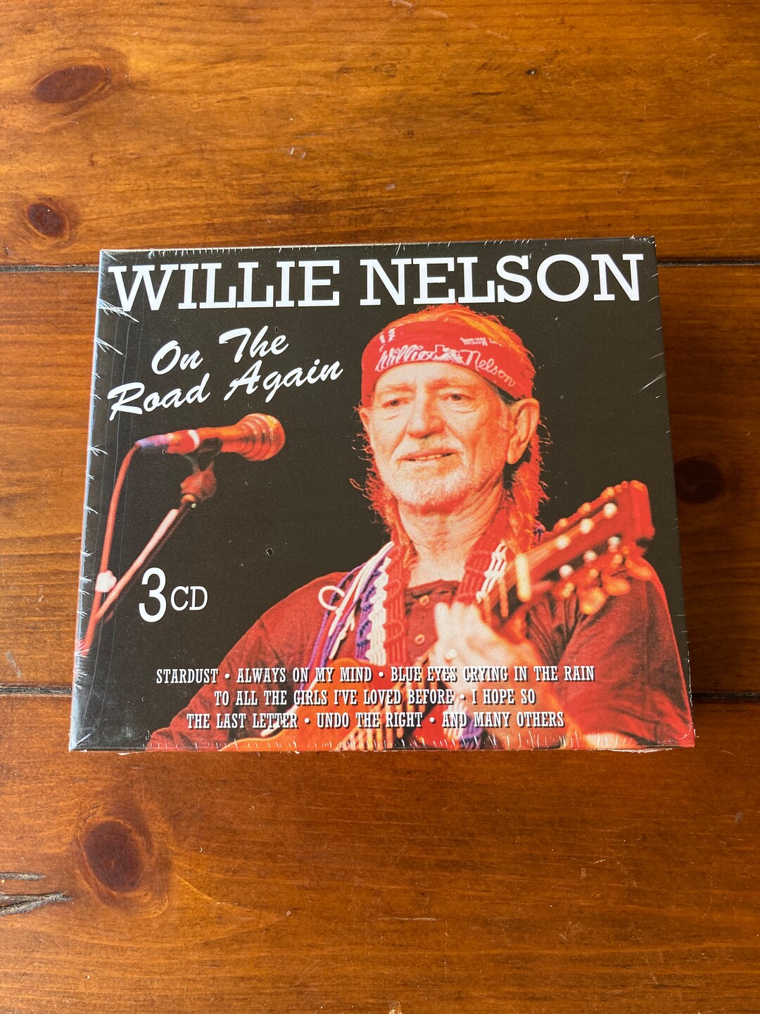 CD Set Sealed Willie Nelson on the Road Again 3CD 1999 Vintage Made in