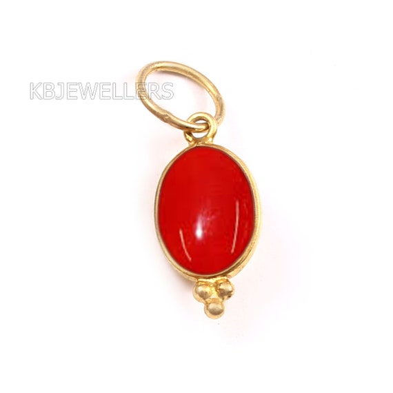Navajo Delbert Delgarito Pendentif huître épineuse rouge, corail et grappe en ar