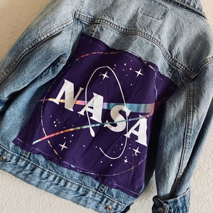 NASA Barnjeansjacka