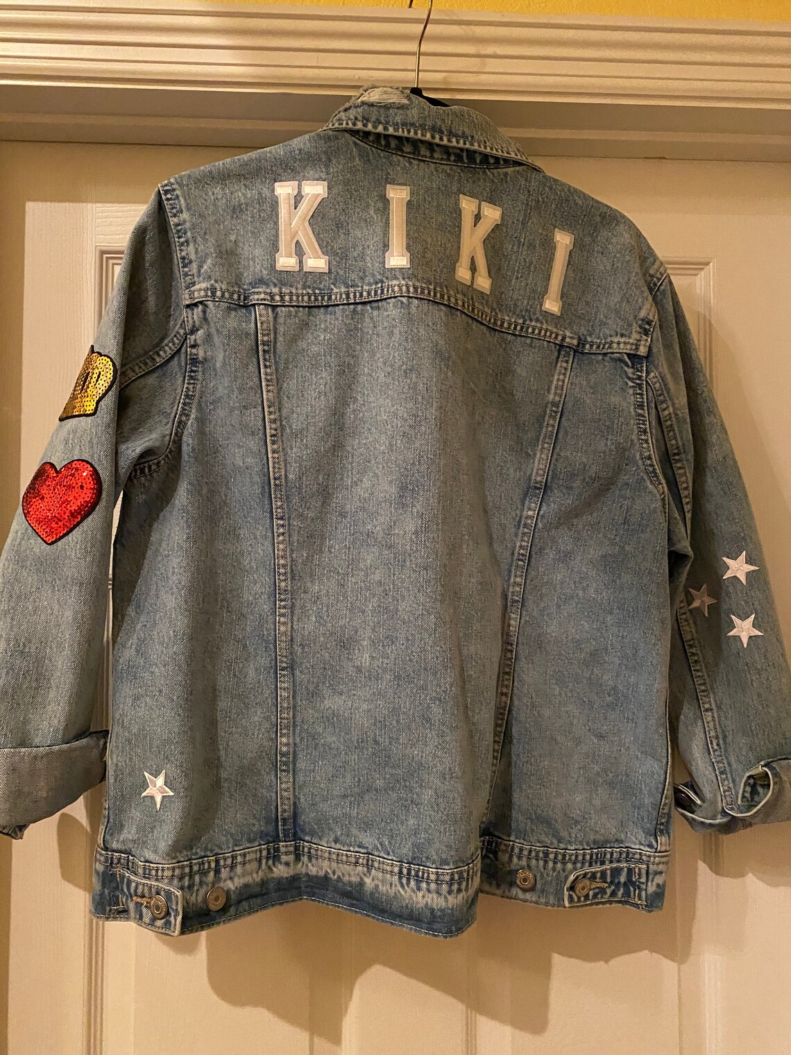 Custom Denim Jacket Patches Etsy