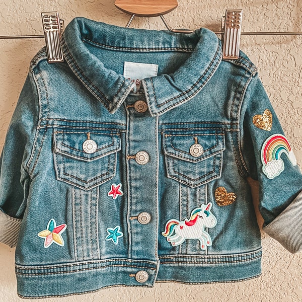 Baby Denim Jacket - Etsy