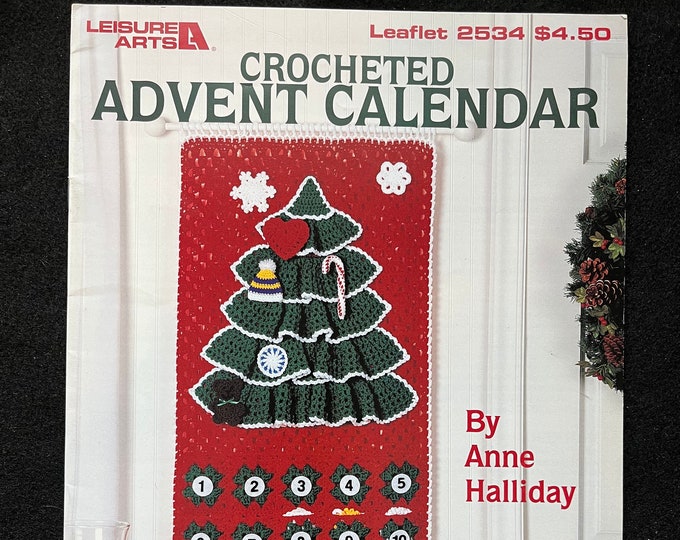 Crochet Advent Calendar 2024 Printable Caren Cornela