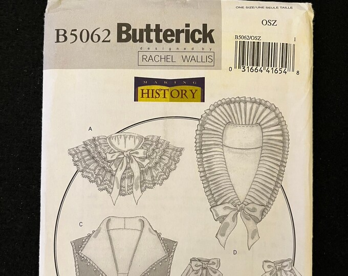 Butterick Making History Sewing Pattern B5062 Rachel Wallis Misses