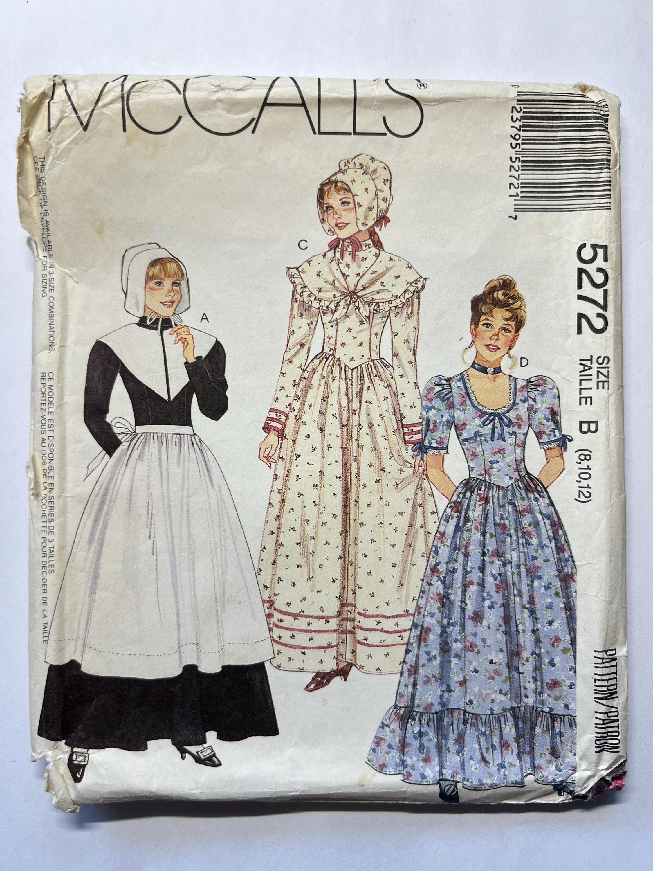pilgrim dress fashion Keepers Dolly Duds Pretty Pilgrim 18 inch Doll Clothes PDF Pattern main image 0