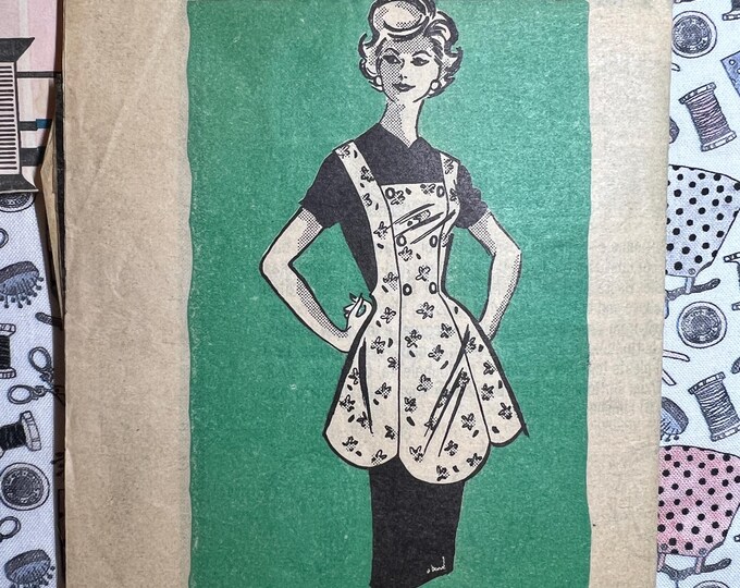 Marian Martin Mail Order Sewing Pattern 9434 Misses' Apron Size Large ...