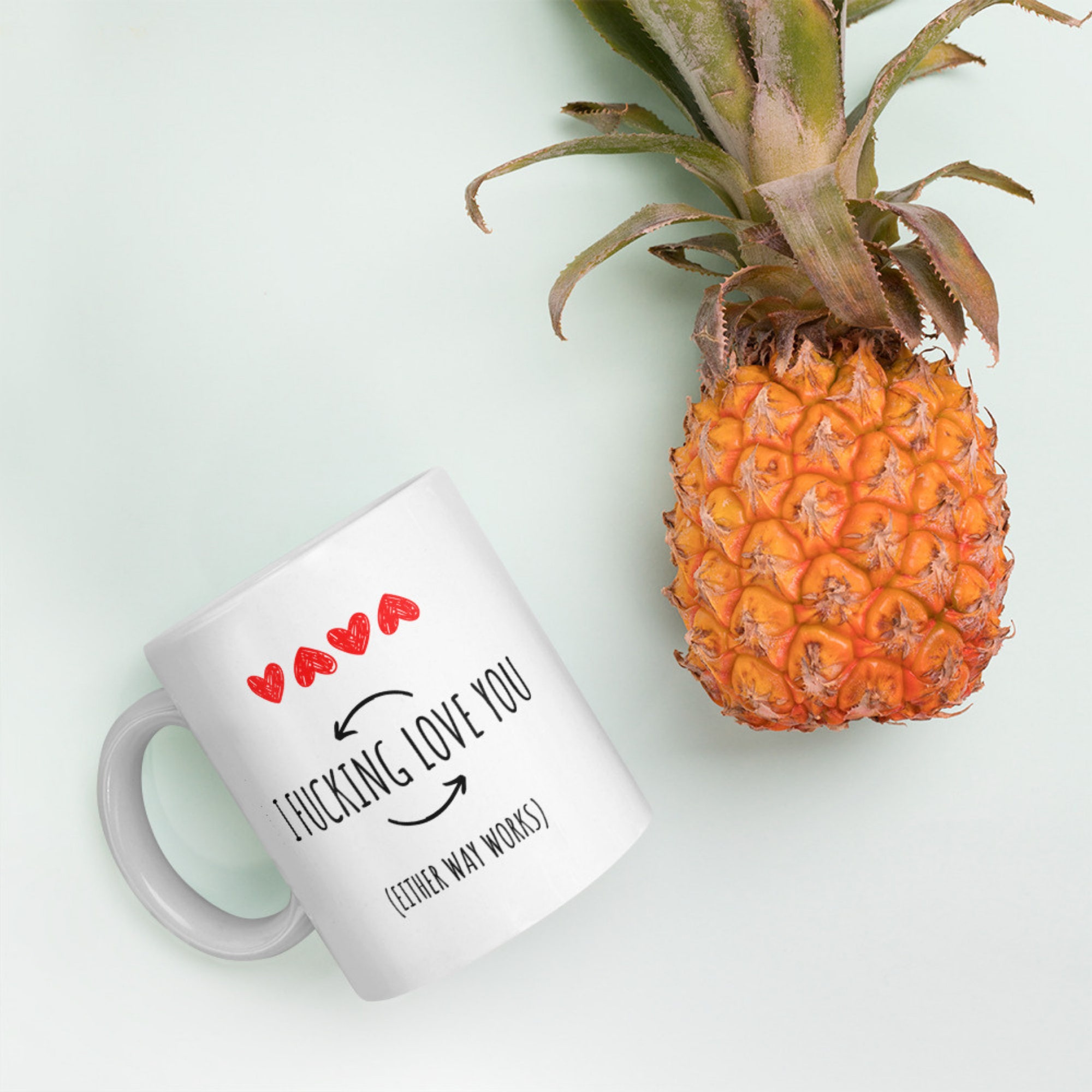 Discover I Fucking Love You Mug, Funny Coffee Mug