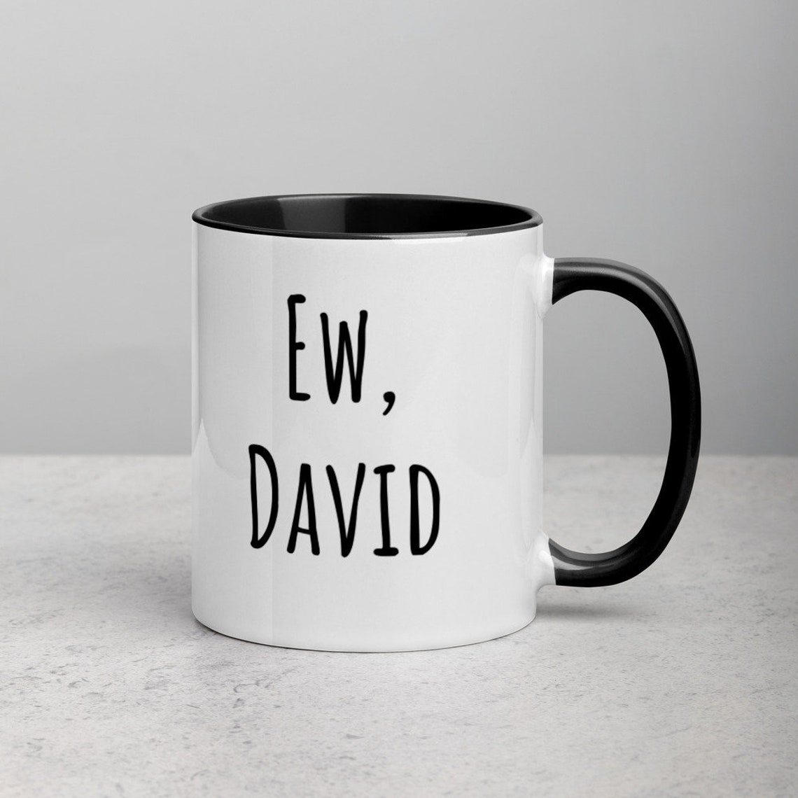 Ew David Mug Funny Coffee Mug Rose Apothecary Ew David - Etsy
