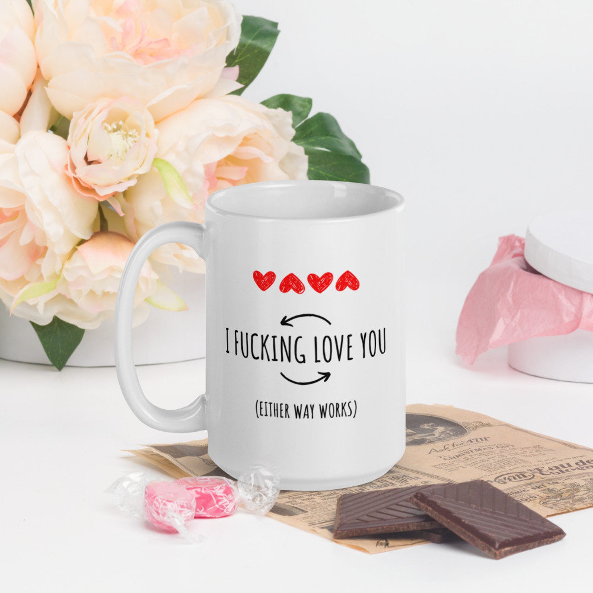 Discover I Fucking Love You Mug, Funny Coffee Mug