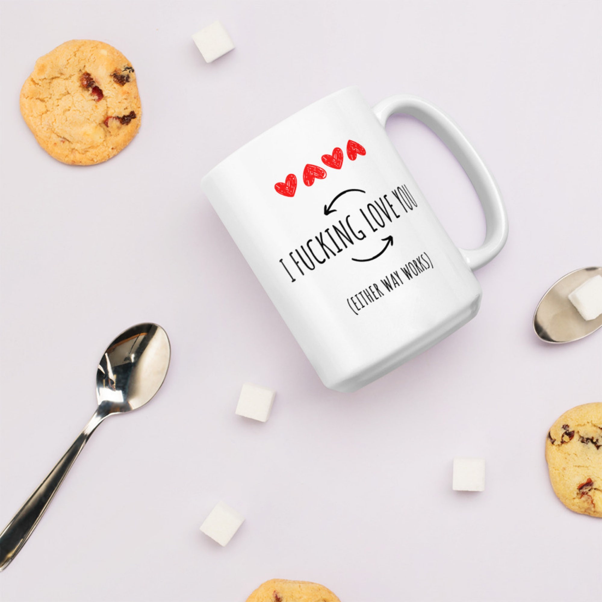 Discover I Fucking Love You Mug, Funny Coffee Mug
