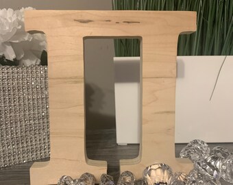 Wooden Greek Letter "Pi"