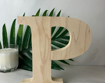 Unfinished Wooden Greek Letter "Rho" Sorority-Fraternity-College-Crafters=Plywood-Greek Life