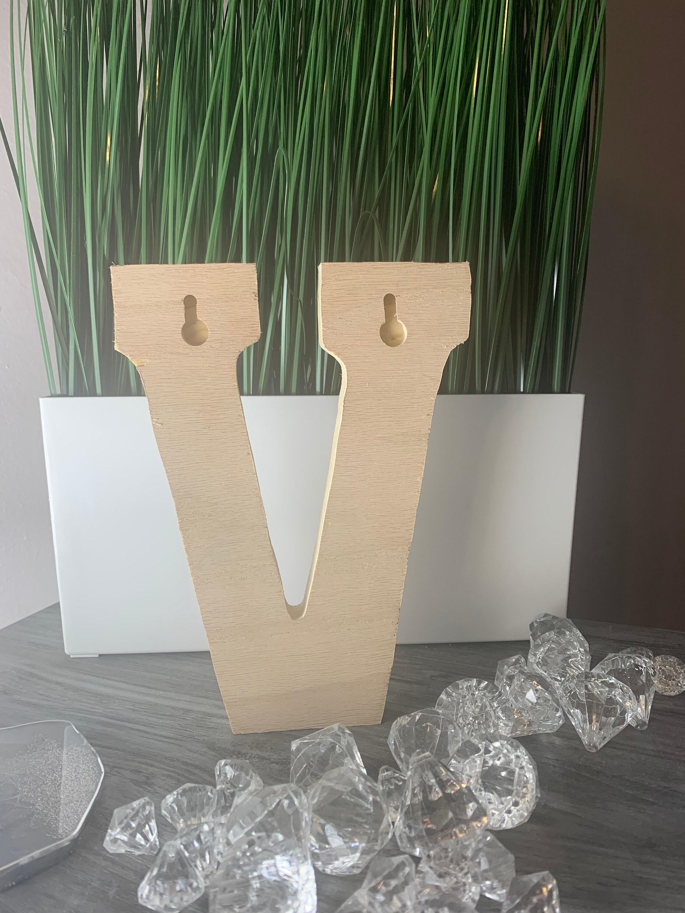 Wooden Block Letter 