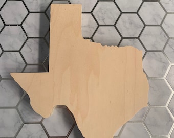 Custom Wooden State Cutout - Home State Wall Art - Personalized Gift