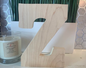 Z - Wooden Block Letter
