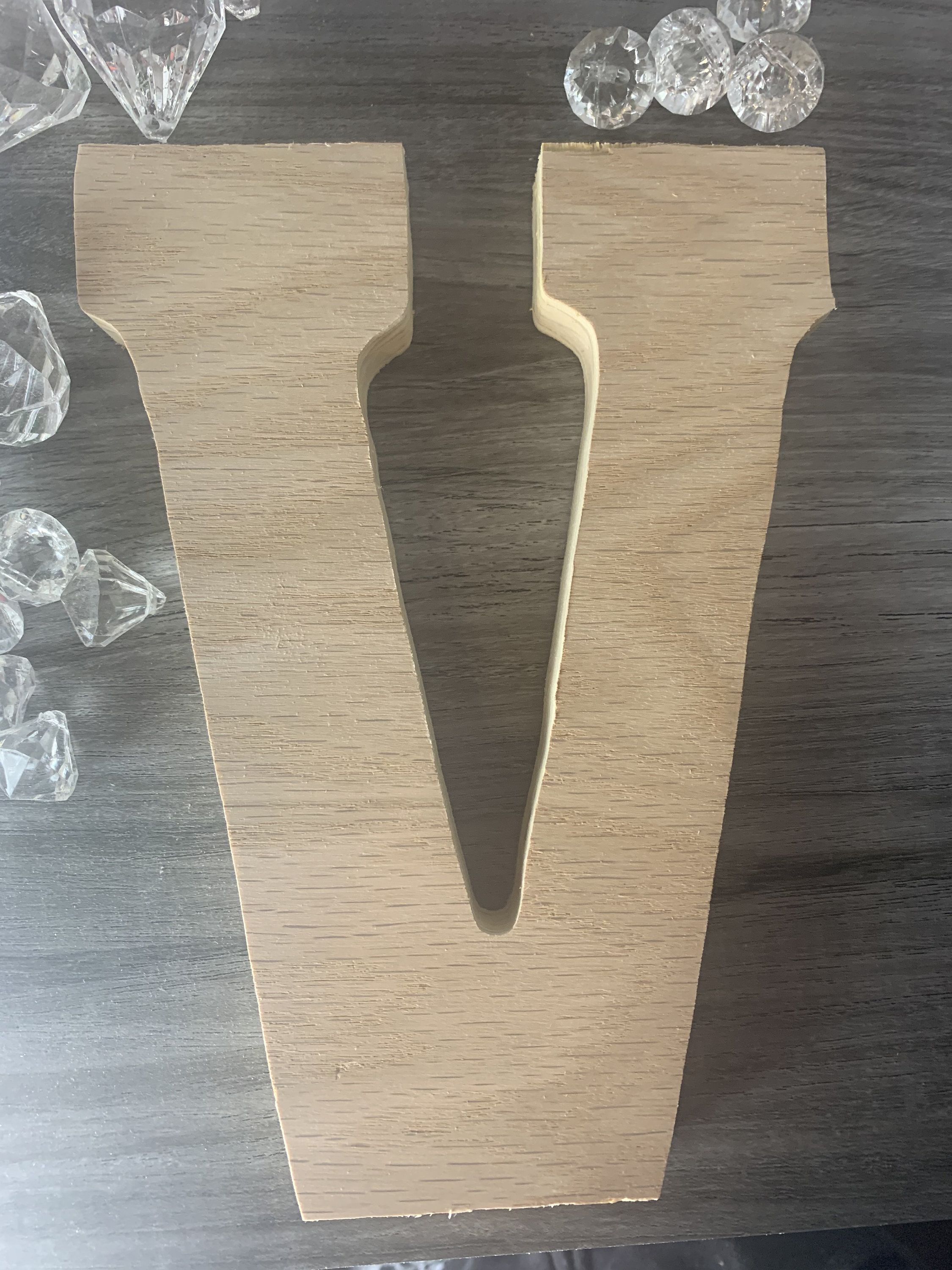 Wooden Block Letter 