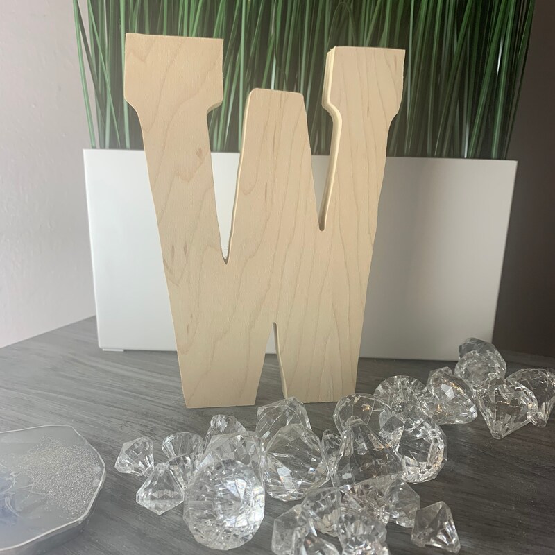 Block Letter W - Etsy