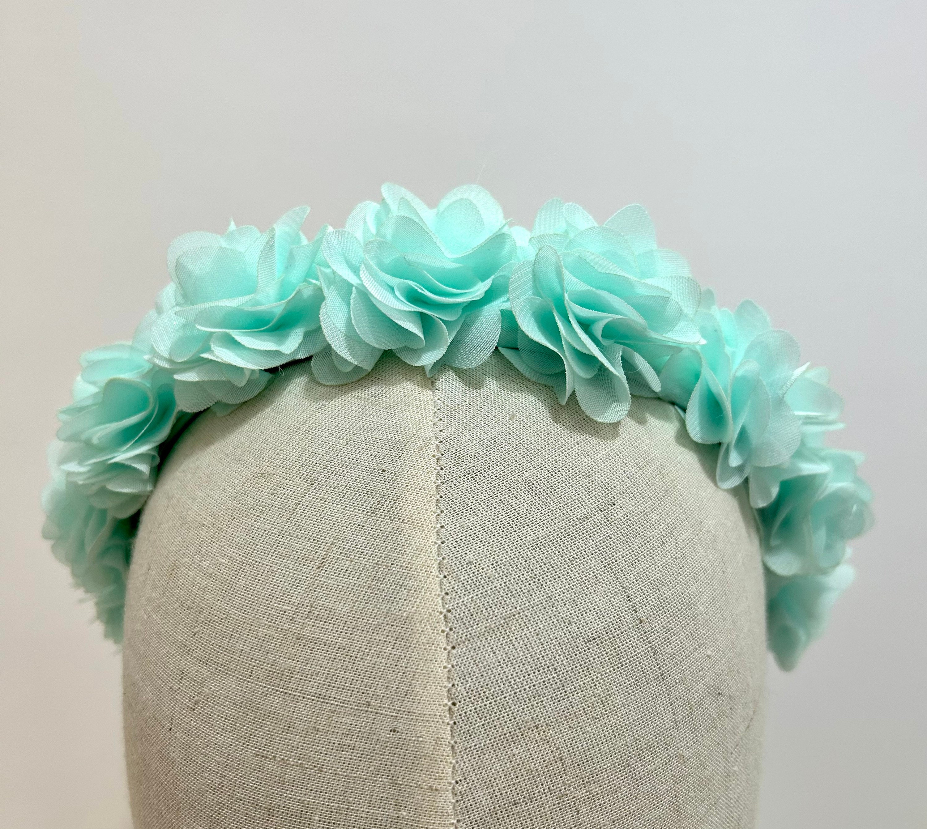 Mint green headband deals