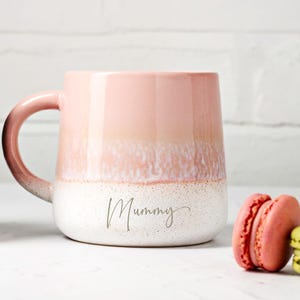 Gepersonaliseerde mok van keramiek | Lasergegraveerd aardewerk, Moederdagcadeau