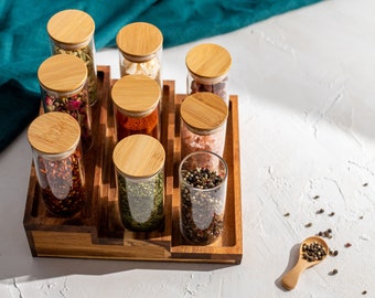 Tall skinny spice jars hotsell