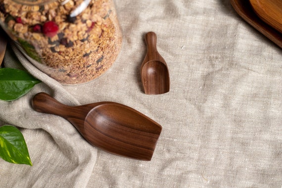 Sono Wood Mini Spoon Scoops - Set of 5 Sono Wood Mini Spoon Scoops - Set of 5