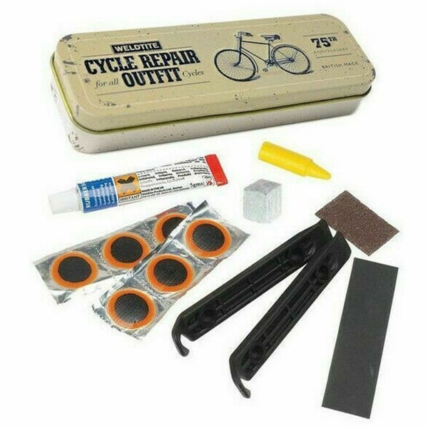 Retro Vintage Bike Bicycle Cycle Tin Repair Kit