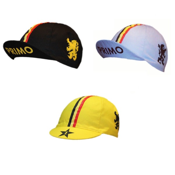 Primo Lion of Flanders Retro Cycling Bike Hat Cap