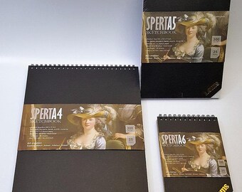 SKETCHBOOK / Sketchbooks SPERTA 3 SET 300gsm Set A5-A4-A6