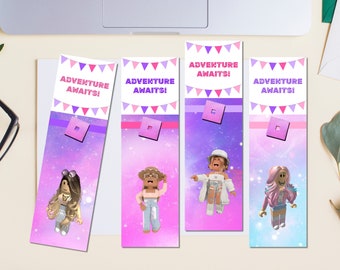 Roblox Bookmark Set - Etsy UK